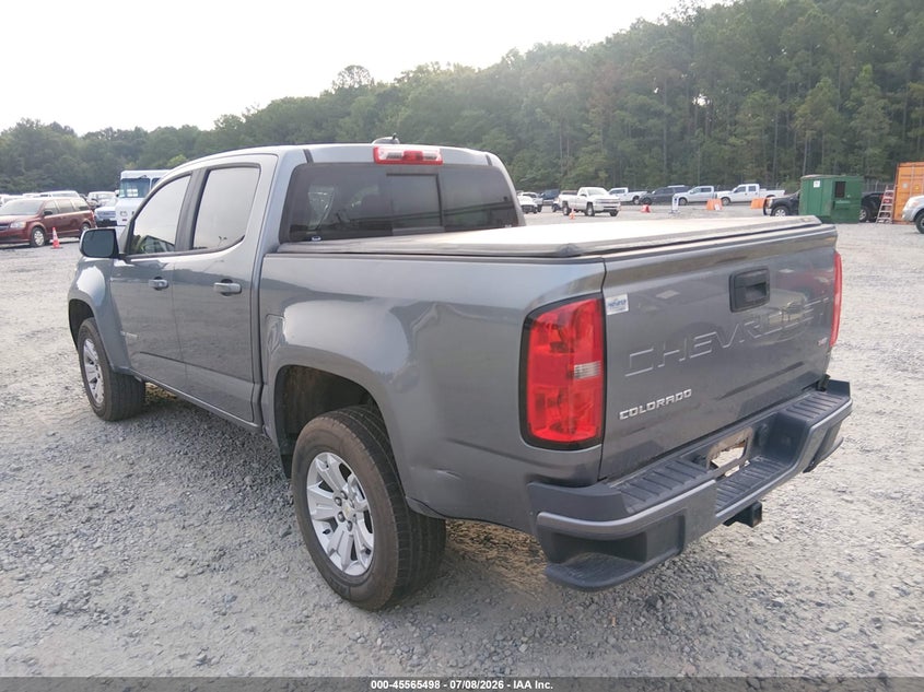 Vin: 1gcgscen6m1158325, lot: 46063827, chevrolet colorado 2wd  short box lt 20213