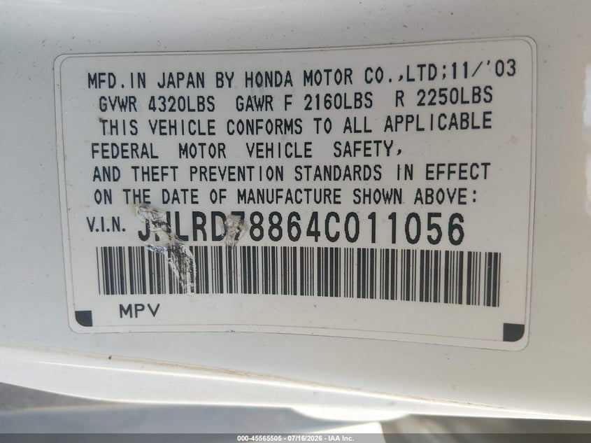 AtlanticExpress - Honda CR-V