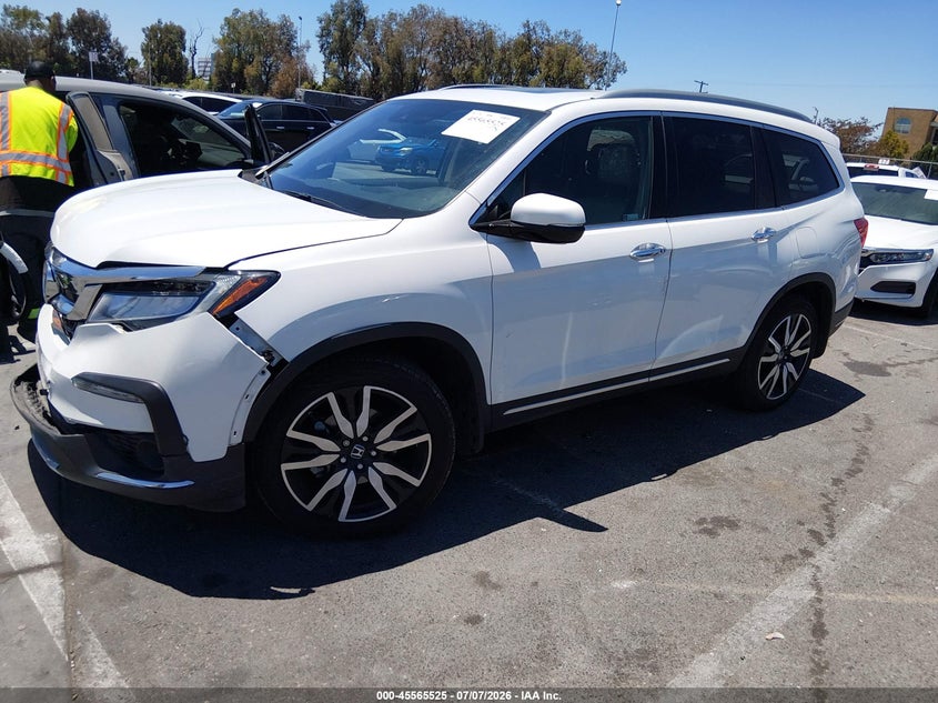 Vin: 5fnyf6h66nb067188, lot: 46063854, honda pilot awd touring 7 passenger 20222
