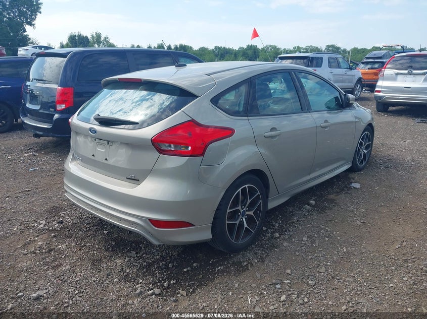 Vin: 1fadp3k25fl386814, lot: 46063858, ford focus se 20154