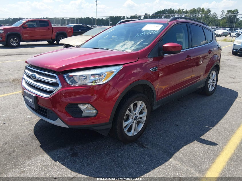 2018 Ford Escape, Right Rear, IAAI, VIN 1FMCU0GD2JUD54442 — photo 2