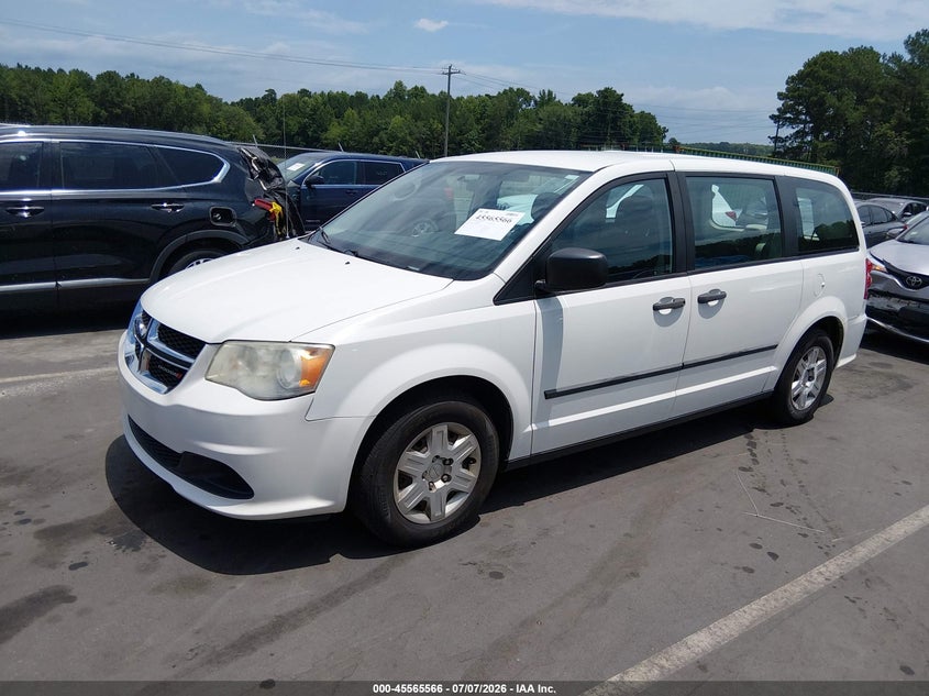 2013 Dodge Grand Caravan Se 2C4RDGBGXDR644793 photo 1