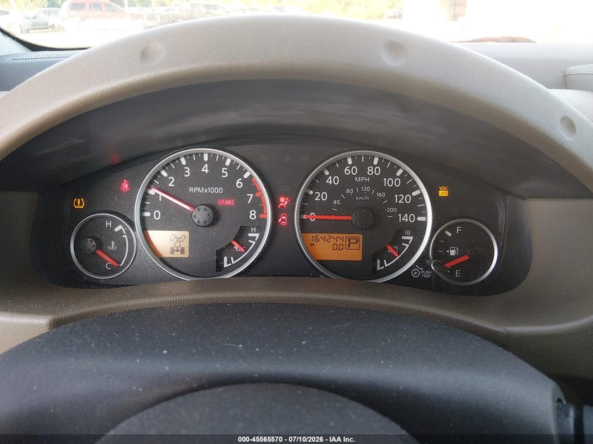 2007 Nissan Xterra Se VIN: 5N1AN08W87C543650 Lot: 45565570