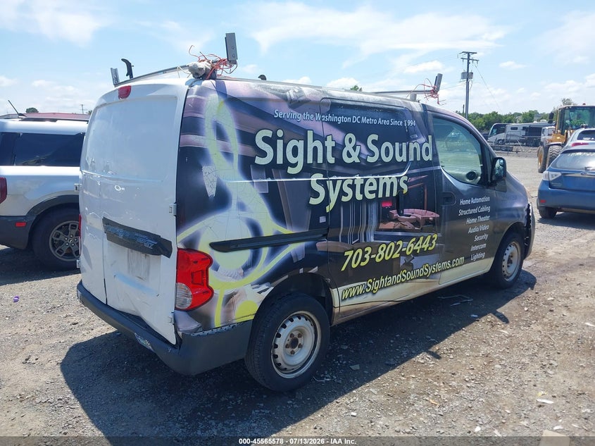 Vin: 3n6cm0kn9dk694080, lot: 46063907, nissan nv200 sv 20134