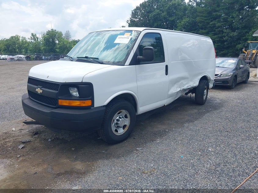 Vin: 1gcwgfca0d1112701, lot: 46063927, chevrolet express 2500 work van 20132