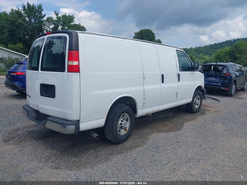 Vin: 1gcwgfca0d1112701, lot: 46063927, chevrolet express 2500 work van 20134