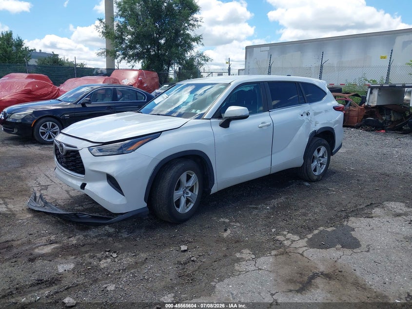 2023 TOYOTA HIGHLANDER auction photo 2