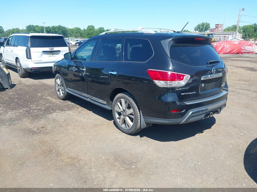Vin: 5n1ar2mm4ec686161, lot: 46063938, nissan pathfinder platinum 20143