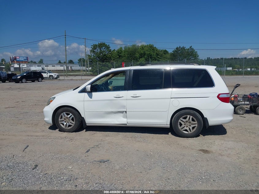 2007 Honda Odyssey Ex-L VIN: 5FNRL387X7B436254 Lot: 45565614