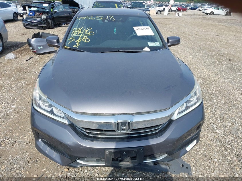 HONDA ACCORD HYBRID 2017 VIN JHMCR6F39HC009313