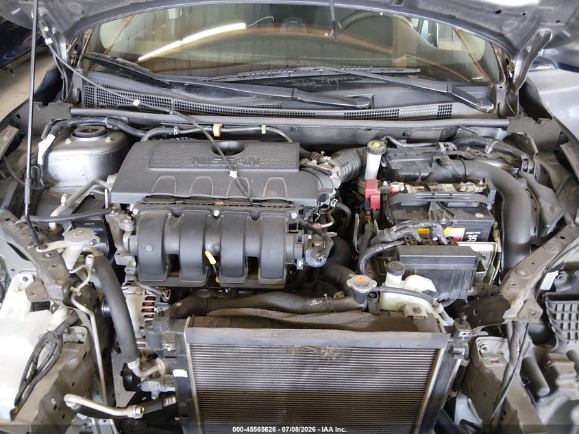 2017 NISSAN SENTRA SEDAN 1.8L I-4 DOHC, VVT, 124HP