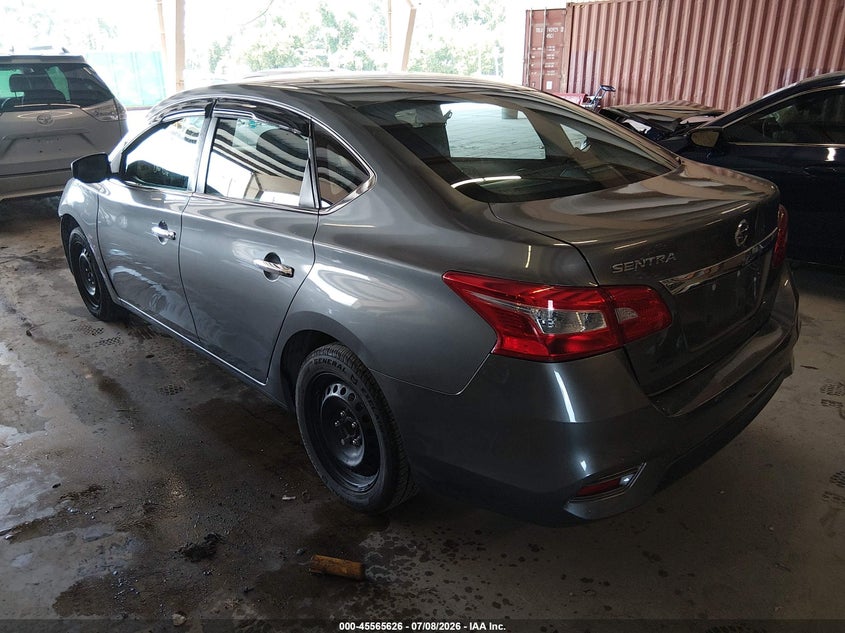 2017 NISSAN SENTRA SEDAN 1.8L I-4 DOHC, VVT, 124HP