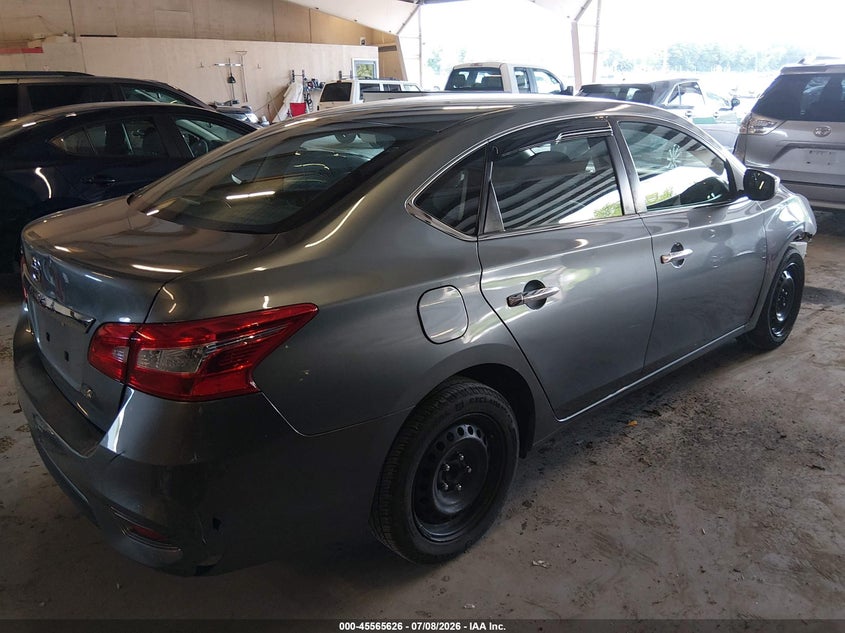 2017 NISSAN SENTRA SEDAN 1.8L I-4 DOHC, VVT, 124HP