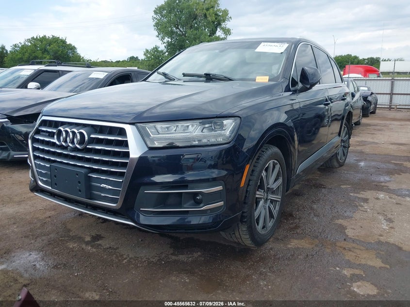 Vin: wa1vaaf71jd010537, lot: 46063961, audi q7 3.0t premium 20182