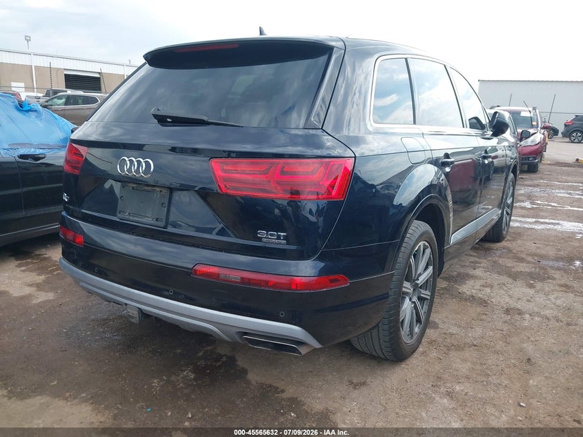 Vin: wa1vaaf71jd010537, lot: 46063961, audi q7 3.0t premium 20184