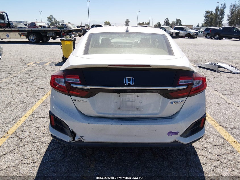 2018 Honda Clarity Plug-In Hybrid VIN: JHMZC5F11JC022406 Lot: 45565634