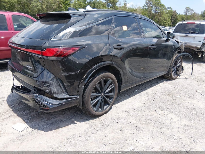 Vin: 2t2bcmea8rc014722, lot: 46063964, lexus rx 500h f sport performance 20244