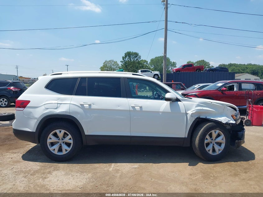 2018 Volkswagen Atlas 3.6L V6 Se VIN: 1V2CR2CA7JC566870 Lot: 45565638