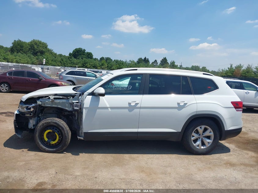 2018 Volkswagen Atlas 3.6L V6 Se VIN: 1V2CR2CA7JC566870 Lot: 45565638