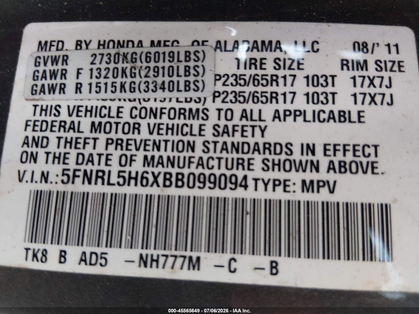AtlanticExpress - Honda Odyssey