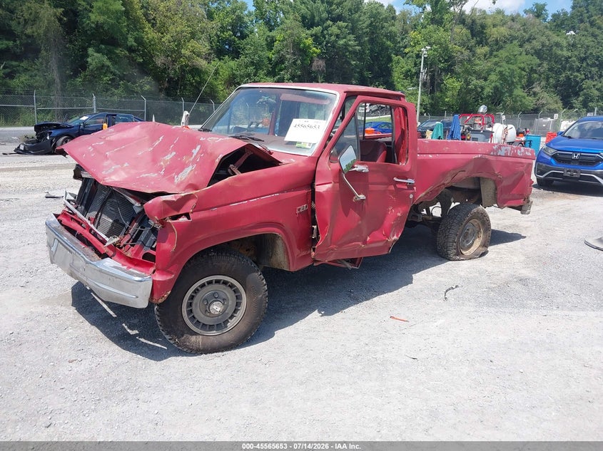1986 FORD F150 auction photo 2