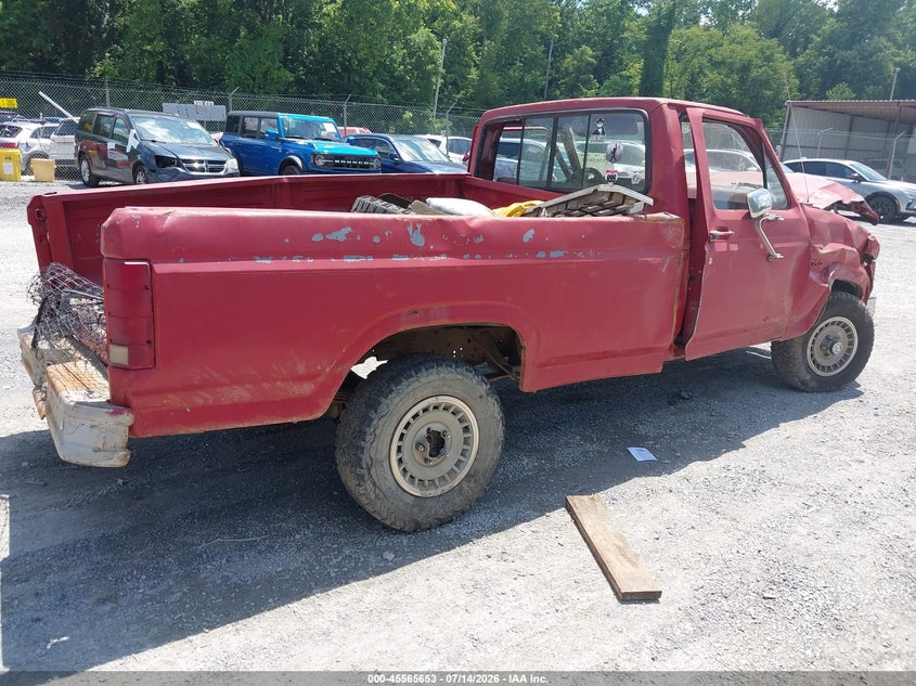 1986 FORD F150 auction photo 4