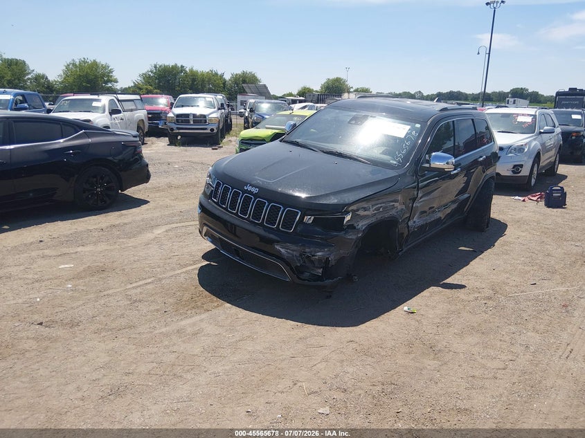 Vin: 1c4rjfbg0mc843346, lot: 46064007, jeep grand cherokee limited 4x4 20212
