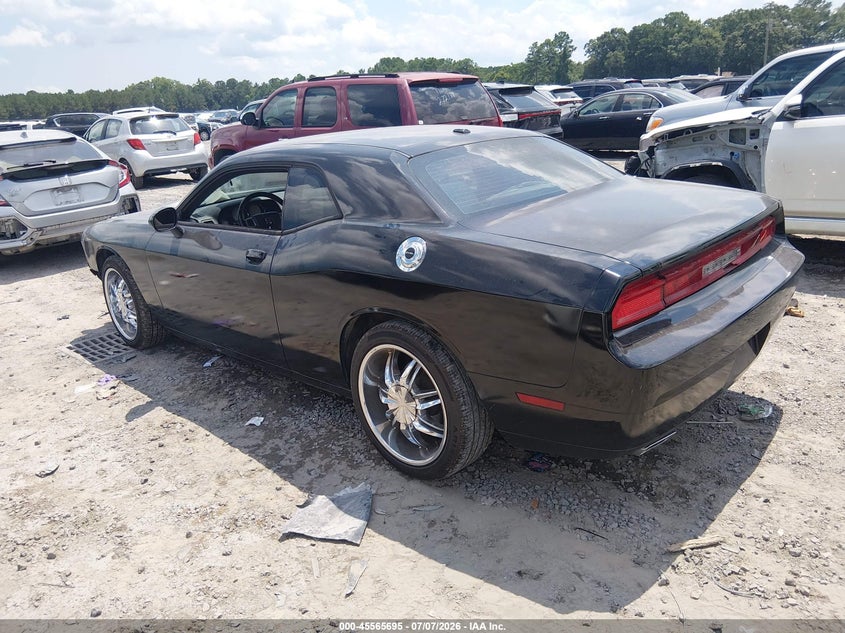 Vin: 2c3cdyag1ch254672, lot: 46064024, dodge challenger sxt 20123