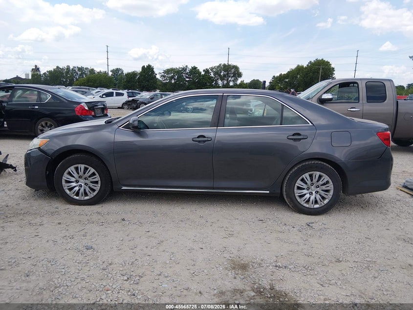 2014 TOYOTA CAMRY SEDAN 2.5L I-4 DOHC, VVT, 178HP