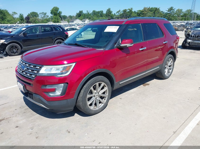 Vin: 1fm5k8f81ggc59752, lot: 46064118, ford explorer limited 20162