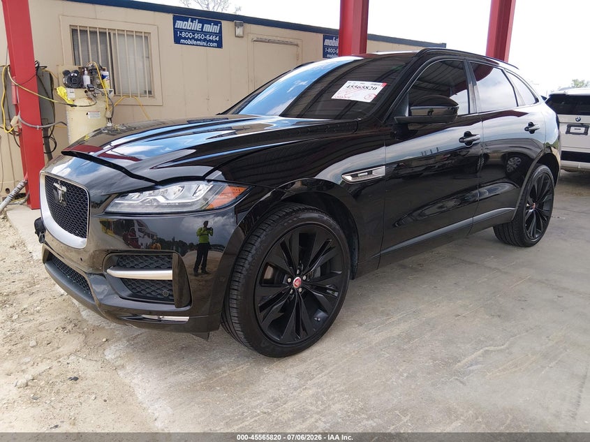 Vin: sadcl2bv3ha059241, lot: 46064149, jaguar f-pace 35t r-sport 20172