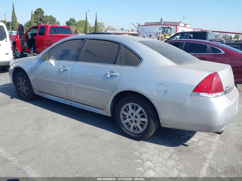 Vin: 2g1wd5em6b1172265, lot: 46064165, chevrolet impala police 20113