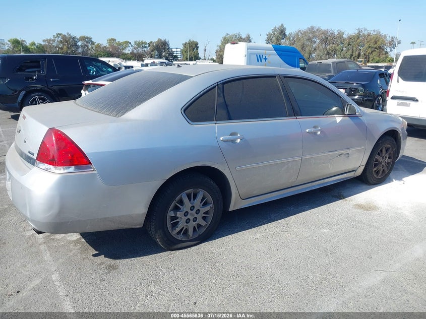 Vin: 2g1wd5em6b1172265, lot: 46064165, chevrolet impala police 20114
