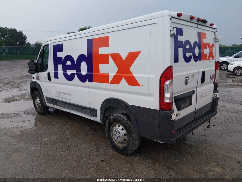 Vin: 3c6trvag0ee100780, lot: 46064181, ram promaster 1500 low roof 20143