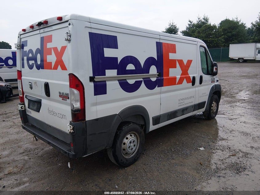Vin: 3c6trvag0ee100780, lot: 46064181, ram promaster 1500 low roof 20144