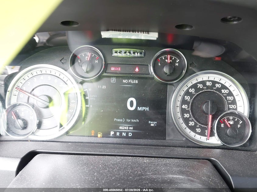 2023 RAM 1500 TRUCK 3.6L V-6 DOHC, VVT, 305HP