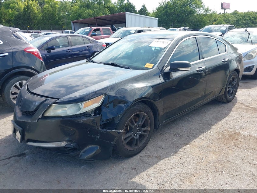 2009 Acura Tl 3.5, Front End, IAAI, VIN 19UUA86559A010211 — photo 2