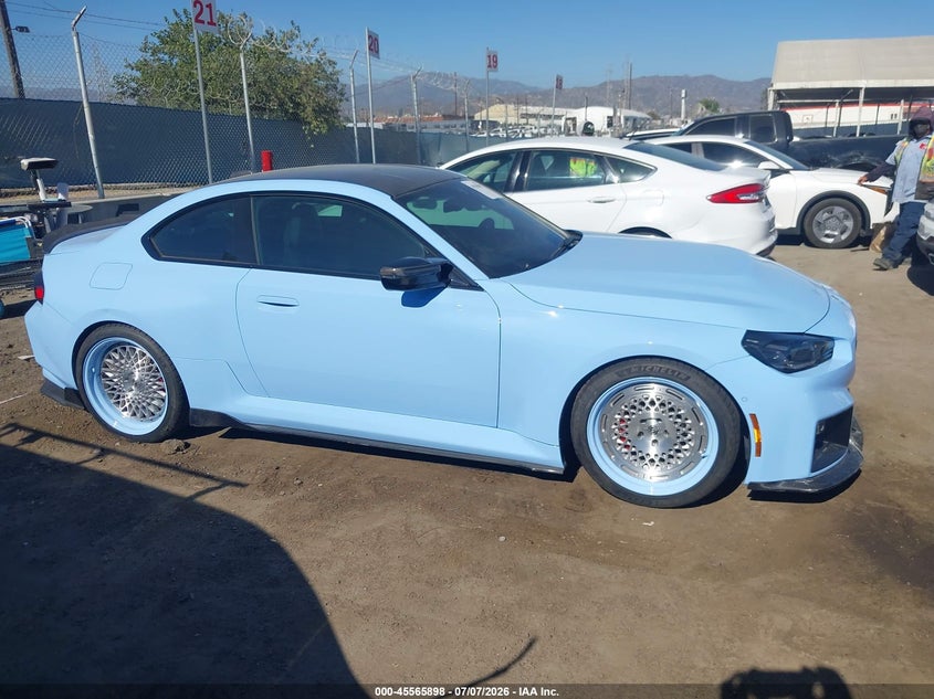 2025 BMW M2 VIN: 3MF23DM01S8F08582 Lot: 45565898