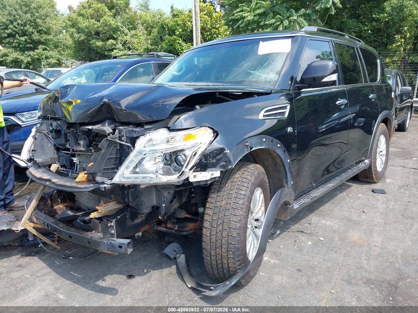 2017 Nissan Armada, Front End, IAAI, VIN JN8AY2NCXH9512114 — photo 2