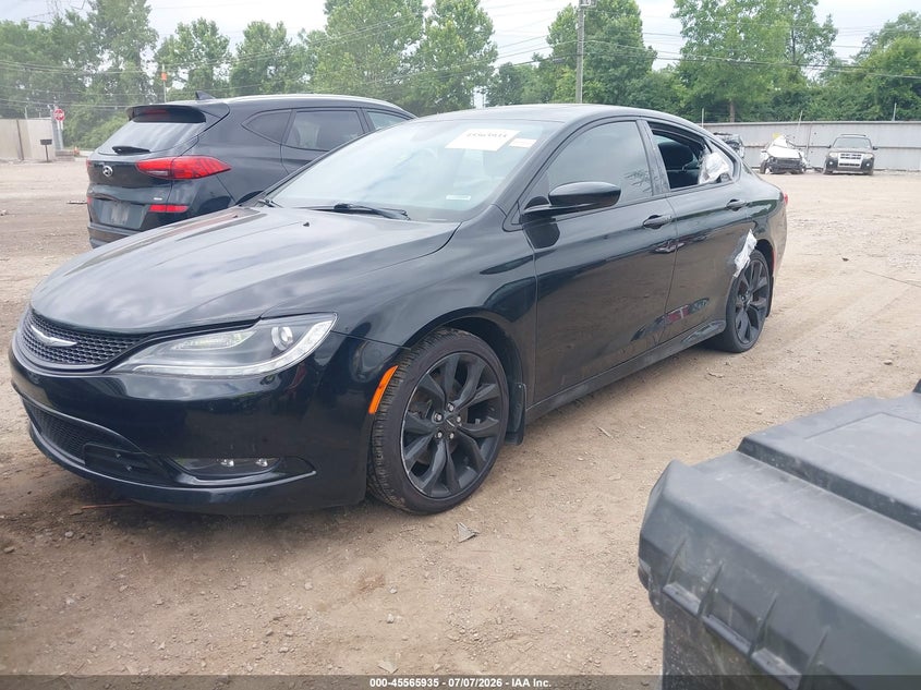 2015 Chrysler 200, Обычный износ, IAAI, VIN 1C3CCCDG5FN589513 — фото 2