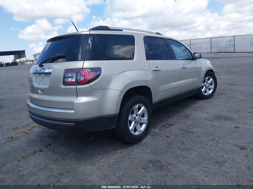 Vin: 1gkkrnedxgj312357, lot: 46064281, gmc acadia sle-1 20164