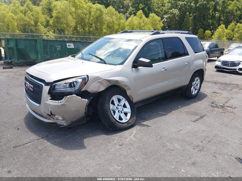 2016 GMC ACADIA auction photo 2