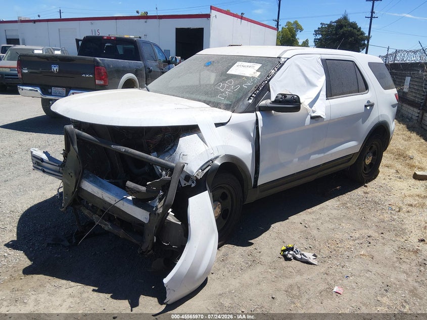 Vin: 1fm5k8ar3fgb75740, lot: 46064299, ford utility police interceptor 20152