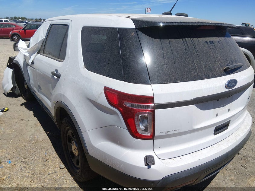 Vin: 1fm5k8ar3fgb75740, lot: 46064299, ford utility police interceptor 20153