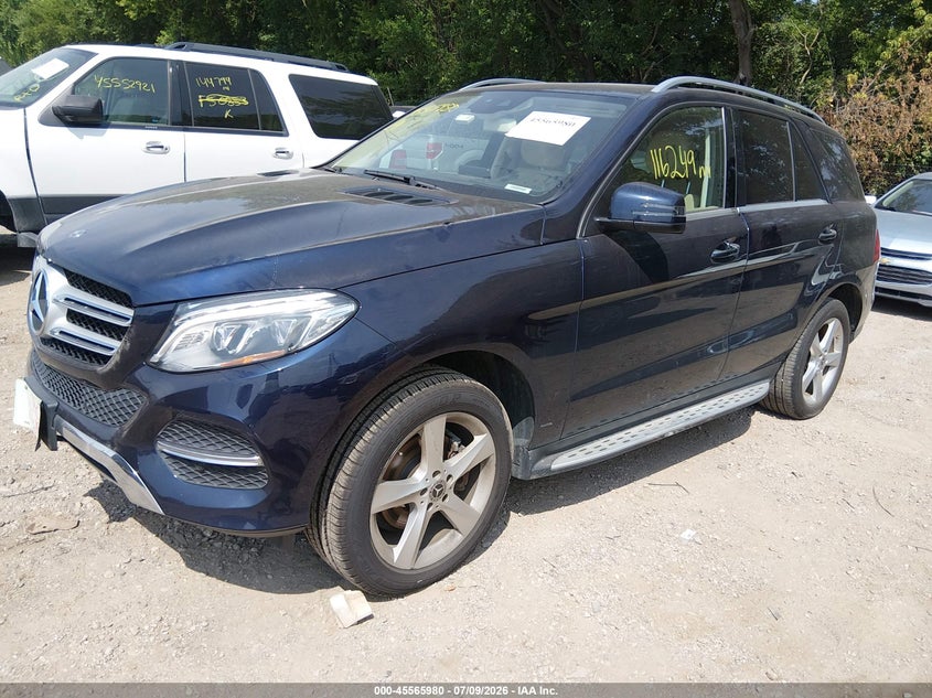 2017 Mercedes-Benz Gle 350 4Matic, Right Front, IAAI, VIN 4JGDA5HB9HA962087 — photo 2
