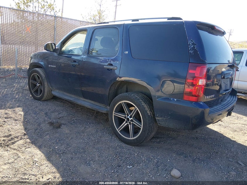 2007 CHEVROLET TAHOE auction photo 3