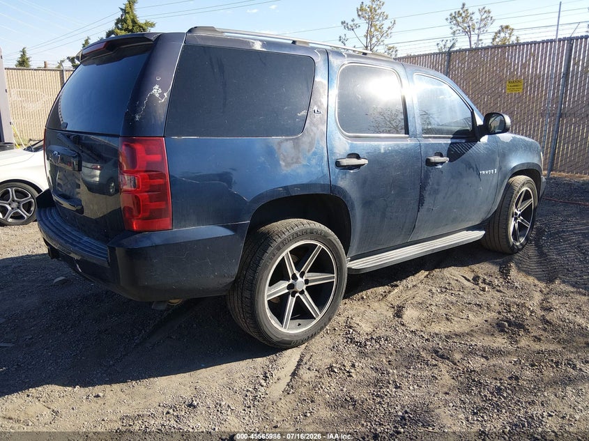 2007 CHEVROLET TAHOE auction photo 4