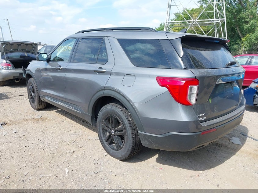 2021 FORD EXPLORER auction photo 3