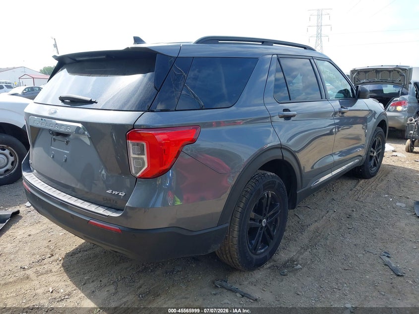 2021 FORD EXPLORER auction photo 4