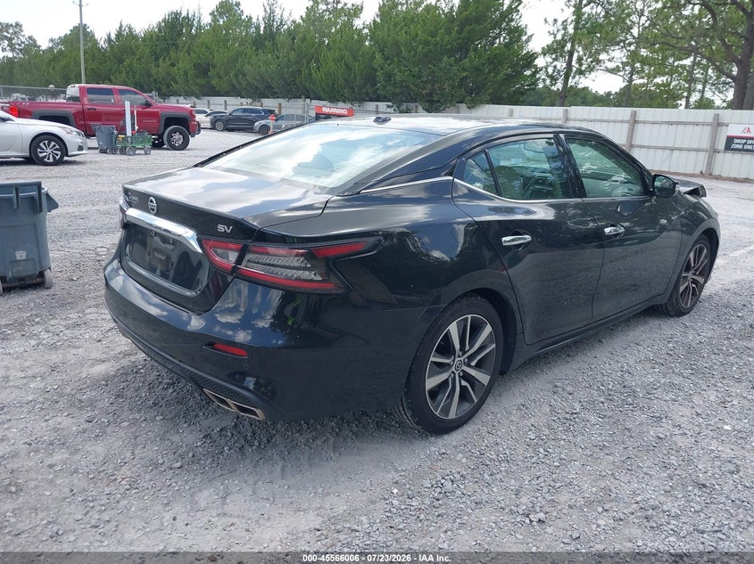 Vin: 1n4aa6cv4mc505240, lot: 46064335, nissan maxima sv xtronic cvt 20214